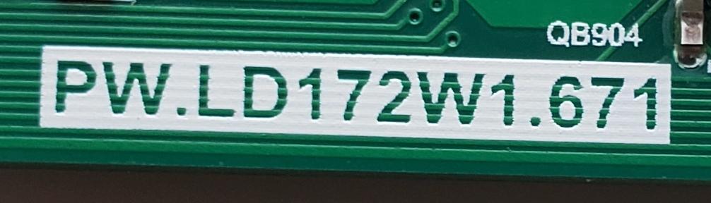 LED DRIVER PARA TV VIZIO / NUMERO DE PARTE 60101-03595 / PW.LD172W1.671 / 4300039280 / A19100821-0A03284 / HV650QUB-N90 / MODELOS V656-G4 / V655-H9 - Imagen 4